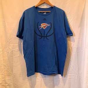Oklahoma City Thunder X Adidas Basketball T-Shirt XL